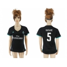 Women's Real Madrid #5 Varane Away Soccer Club Jersey