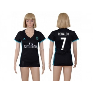 Women's Real Madrid #7 Ronaldo Away Soccer Club Jersey