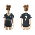 Women's Real Madrid #7 Rual Sec Away Soccer Club Jersey