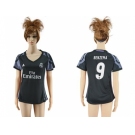 Women's Real Madrid #9 Benzema Sec Away Soccer Club Jersey