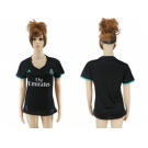 Women's Real Madrid Blank Away Soccer Club Jersey1