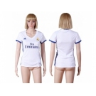 Women's Real Madrid Blank Home Soccer Club Jersey8