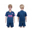 Atletico Madrid Blank Sec Away Kid Soccer Club Jersey