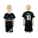 Real Madrid #10 James Away Kid Soccer Club Jersey1