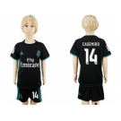 Real Madrid #14 Casemiro Away Kid Soccer Club Jersey