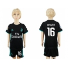 Real Madrid #16 Kovacic Away Kid Soccer Club Jersey