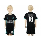 Real Madrid #18 Mariano Away Kid Soccer Club Jersey