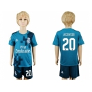 Real Madrid #20 Asensio Sec Away Kid Soccer Club Jersey