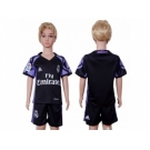 Real Madrid Blank Sec Away Kid Soccer Club Jersey1