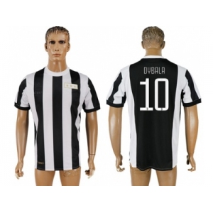 Juventus #10 Dybala 120th Anniversary Soccer Club Jersey