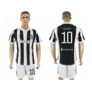 Juventus #10 Dybala White Soccer Club Jersey