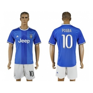 Juventus #10 Pogba Away Soccer Club Jersey 1