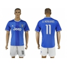 Juventus #11 A.Hernanes Away Soccer Club Jersey 1