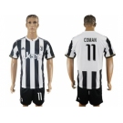 Juventus #11 Coman Home Soccer Club Jersey 1