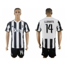 Juventus #14 Llorente Home Soccer Club Jersey