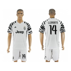 Juventus #14 Llorente SEC Away Soccer Club Jersey