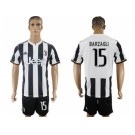 Juventus #15 Barzagli Home Soccer Club Jersey