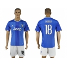 Juventus #18 Lemina Away Soccer Club Jersey 2