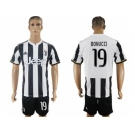 Juventus #19 Bonucci Home Soccer Club Jersey 2