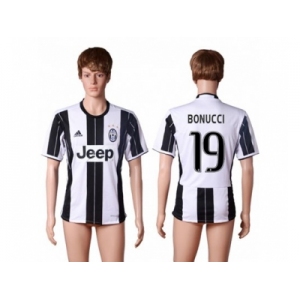 Juventus #19 Bonucci Home Soccer Club Jersey 5