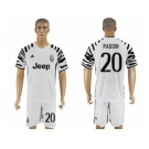 Juventus #20 Padoin SEC Away Soccer Club Jersey