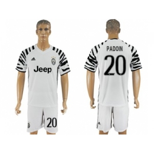 Juventus #20 Padoin SEC Away Soccer Club Jersey