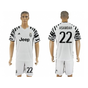 Juventus #22 Asamoah SEC Away Soccer Club Jersey