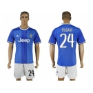 Juventus #24 Rugani Away Soccer Club Jersey 2