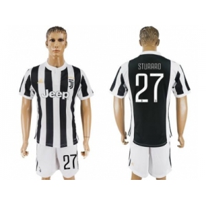 Juventus #27 Sturaro Home Soccer Club Jersey