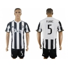 Juventus #5 Pjanic Home Soccer Club Jersey 1