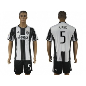 Juventus #5 Pjanic Home Soccer Club Jersey 2