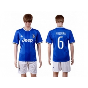 Juventus #6 Khedira Away Soccer Club Jersey 2