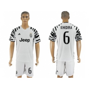 Juventus #6 Khedira SEC Away Soccer Club Jersey