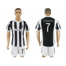 Juventus #7 Cuadrado Home Soccer Club Jersey