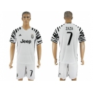 Juventus #7 Zaza SEC Away Soccer Club Jersey