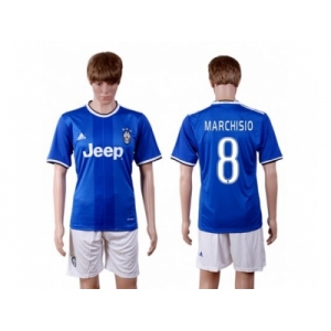 Juventus #8 Marchisio Away Soccer Club Jersey 2