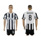 Juventus #8 Marchisio Home Soccer Club Jersey 2