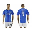 Juventus #9 Higuain Away Soccer Club Jersey 3