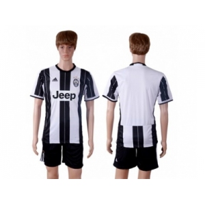 Juventus Blank Home Soccer Club Jersey 5