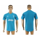 Juventus Blank Light Blue Soccer Club Jersey