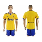 Juventus Blank Yellow Soccer Club Jersey