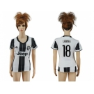 Women's Juventus #18 Lemina Home Soccer Club Jersey