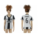 Women's Juventus #6 Khedira Home Soccer Club Jersey