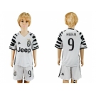 Juventus #9 Higuain Sec Away Kid Soccer Club Jersey