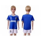 Juventus Blank Away Kid Soccer Club Jersey 1