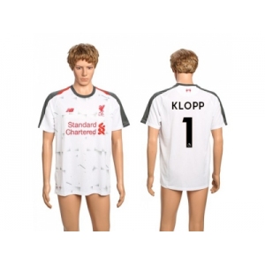 Liverpool #1 Klopp Away Soccer Club Jersey