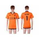 Liverpool #1 Klopp Sec Away Soccer Club Jersey