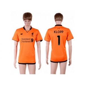 Liverpool #1 Klopp Sec Away Soccer Club Jersey