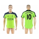 Liverpool #10 Coutinho Sec Away Soccer Club Jersey1