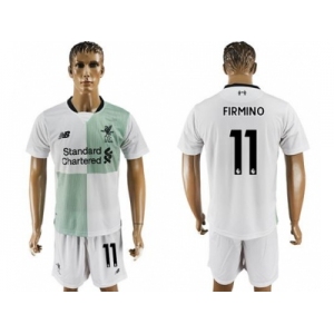 Liverpool #11 Firmino Away Soccer Club Jersey1